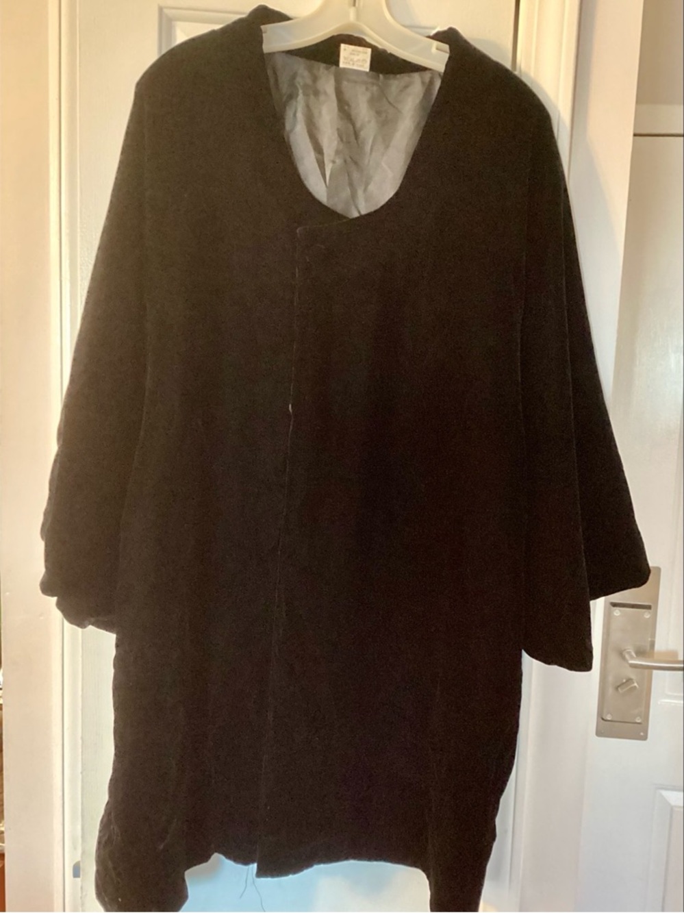 L XL Silk Blend Velvet Kimono Haori Elegant Formal Jacket. Rare